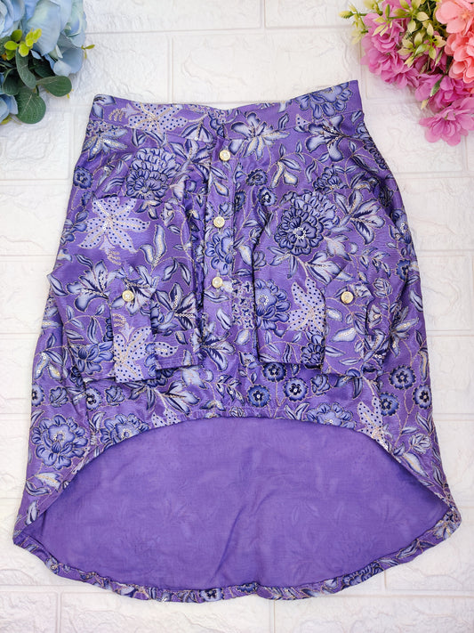 Lavender Nawab Kurta