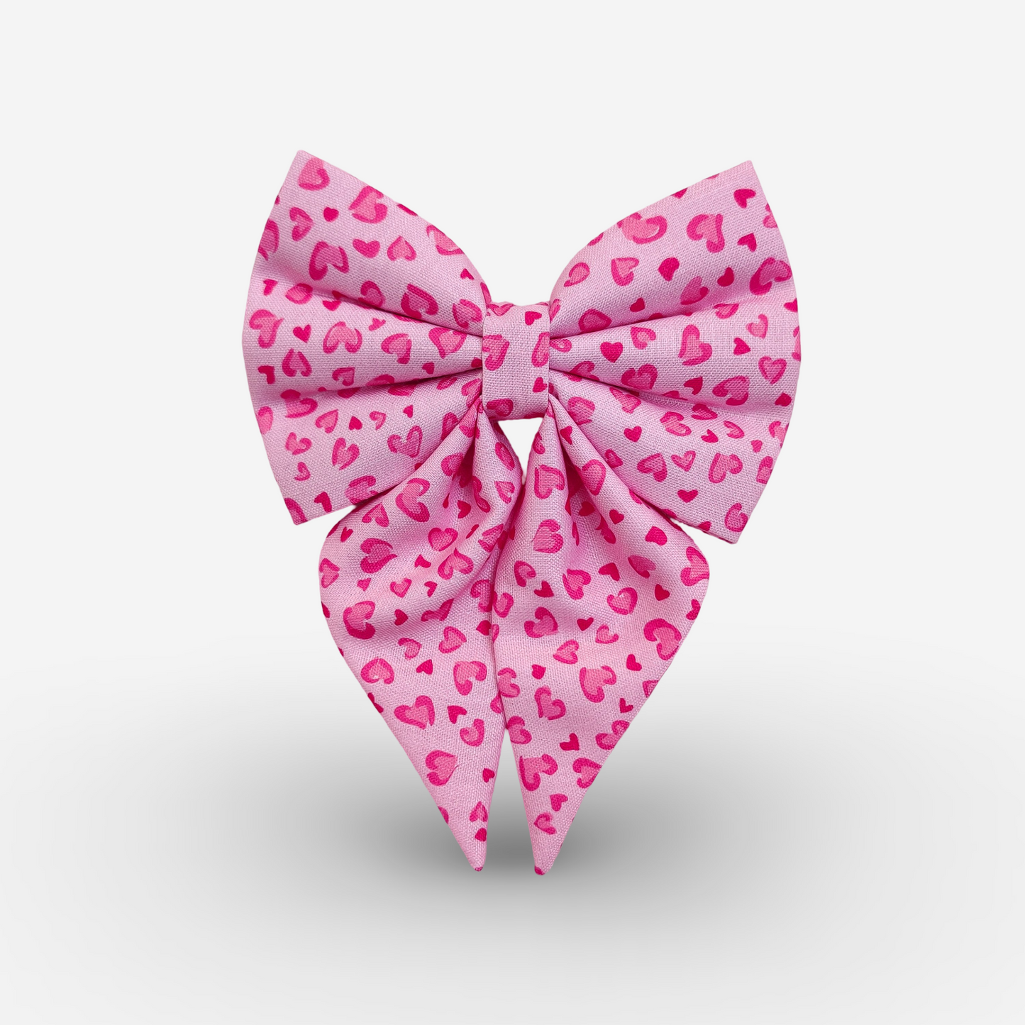 Love Leopard Sailor Bow for Dogs