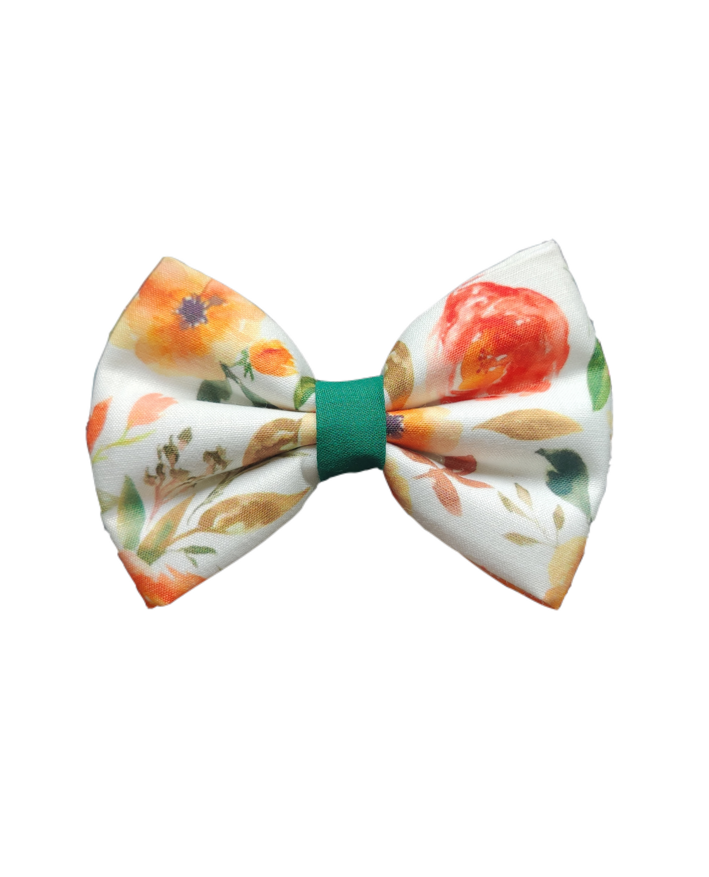 Orange Rose Classic Bow