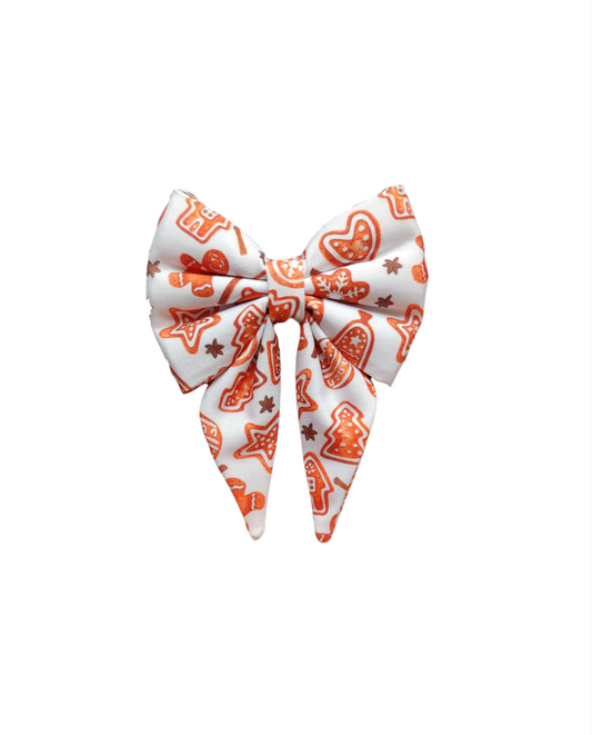 Santa Cookies Sailor Bow
