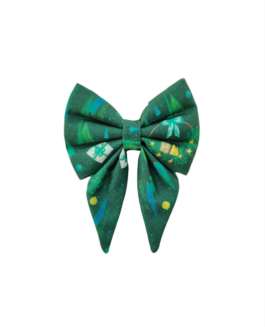 Holly Jolly Sailor Bow