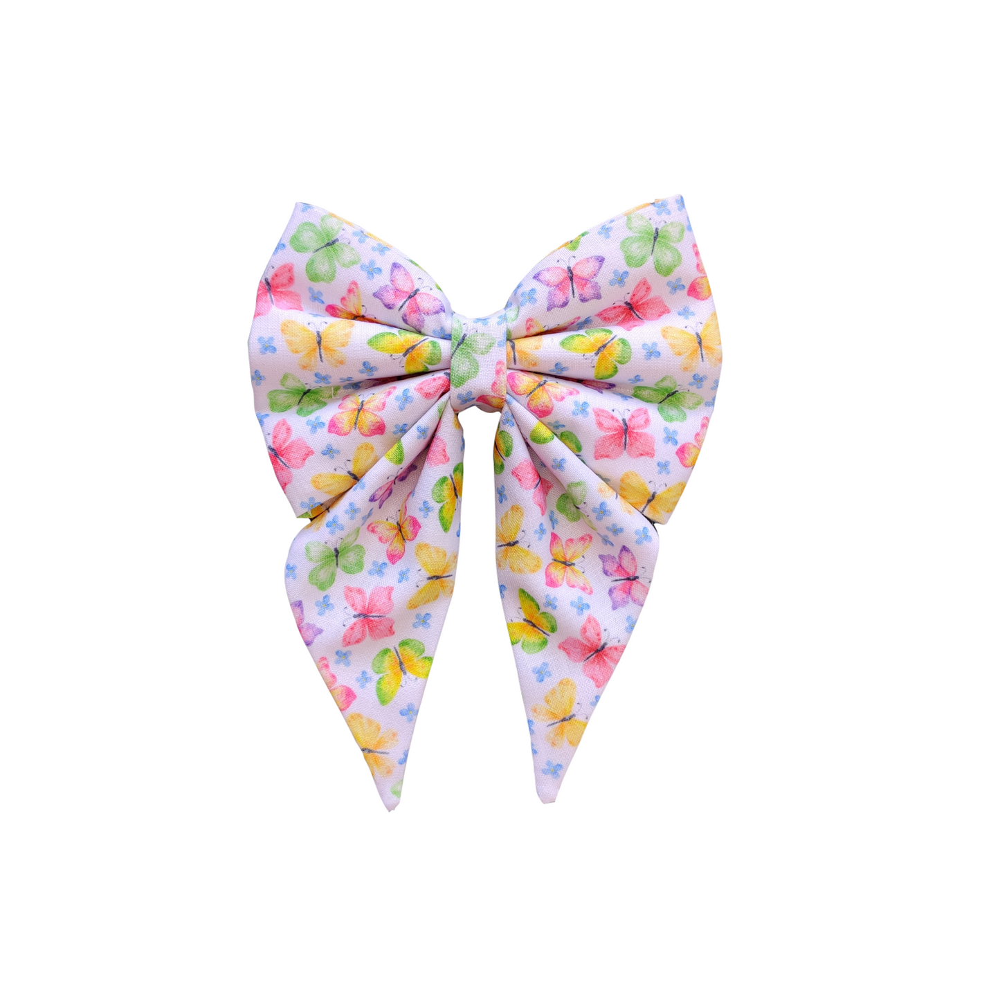 Summer Butterflies Sailor Bow