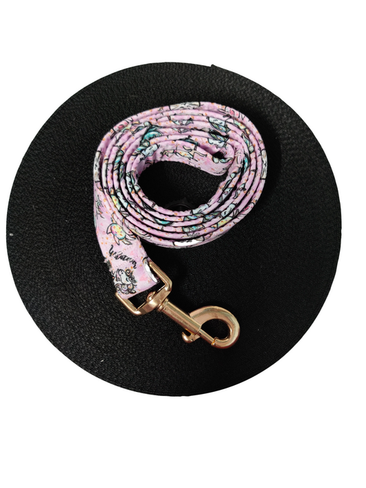 Unicorn Magic Collar + Leash + Sailor Bow