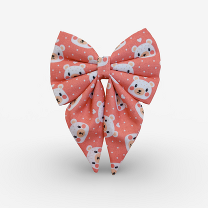 Bear-y Cute Sailor Bow