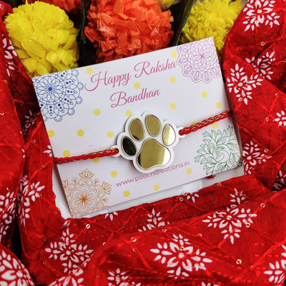 Golden Paw Rakhi