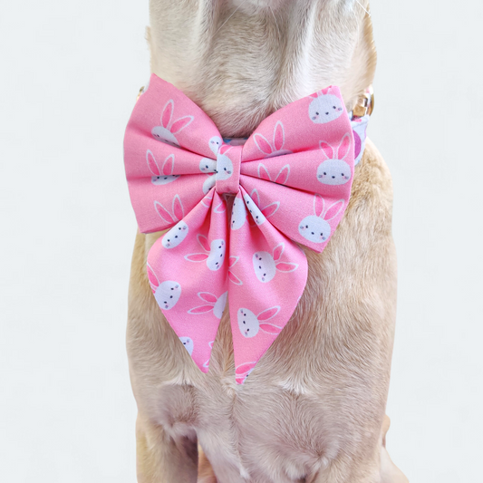 Easter Bunny (Pink) Sailor Bow