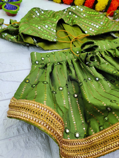 Henna Leheriya Lehenga