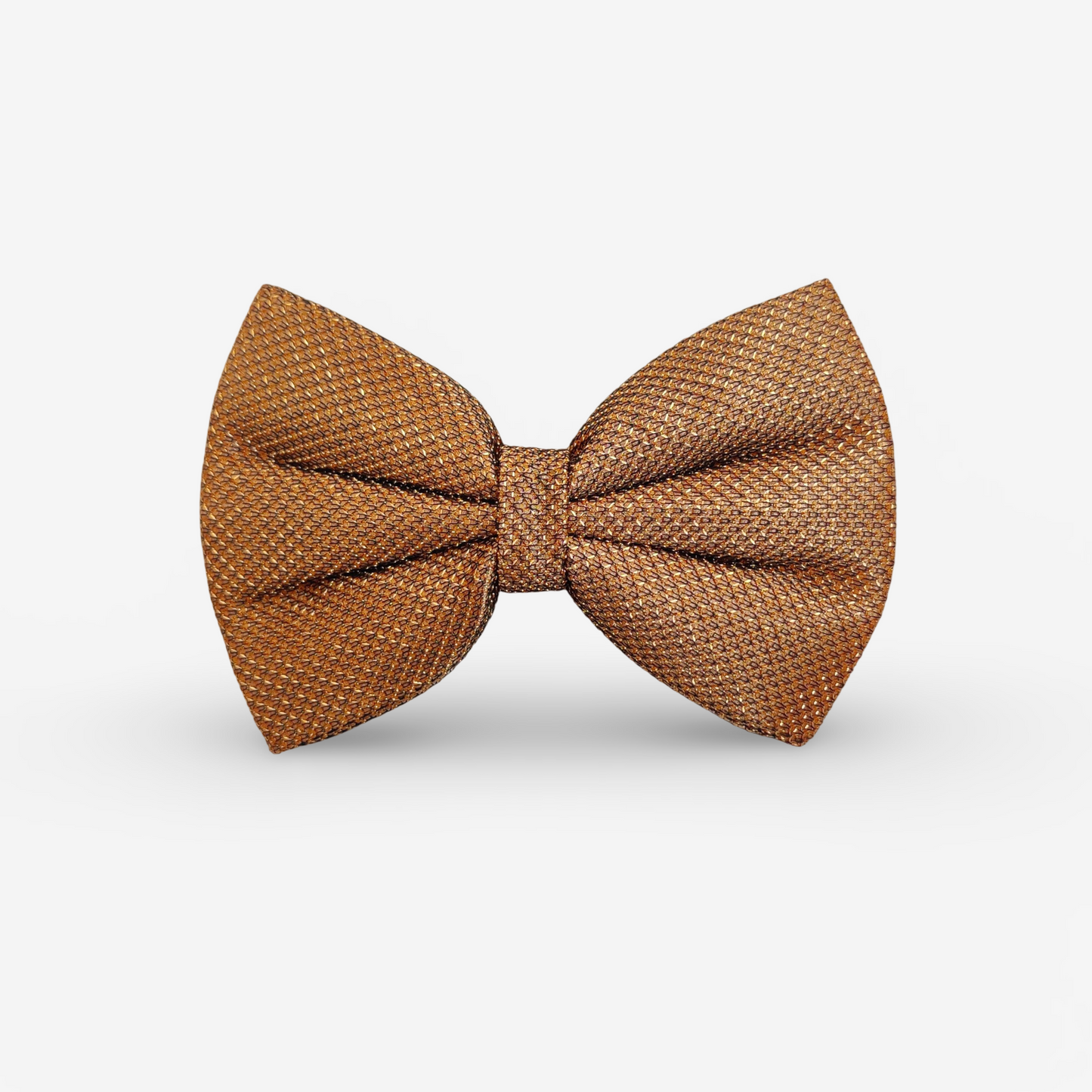 The Dapper Gold Classic Bow for Dogs