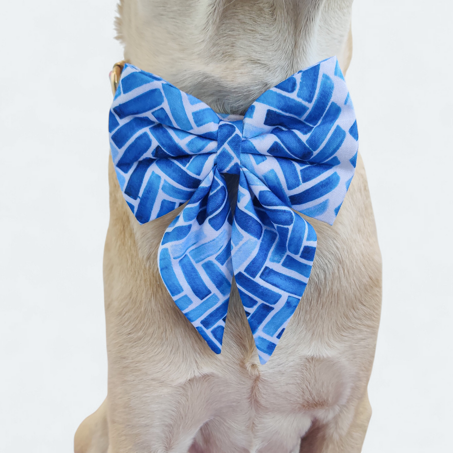 Herringbone Sailor Bow