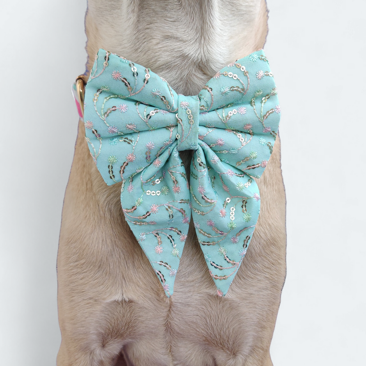 Mint Royale Sailor Bow for Dogs