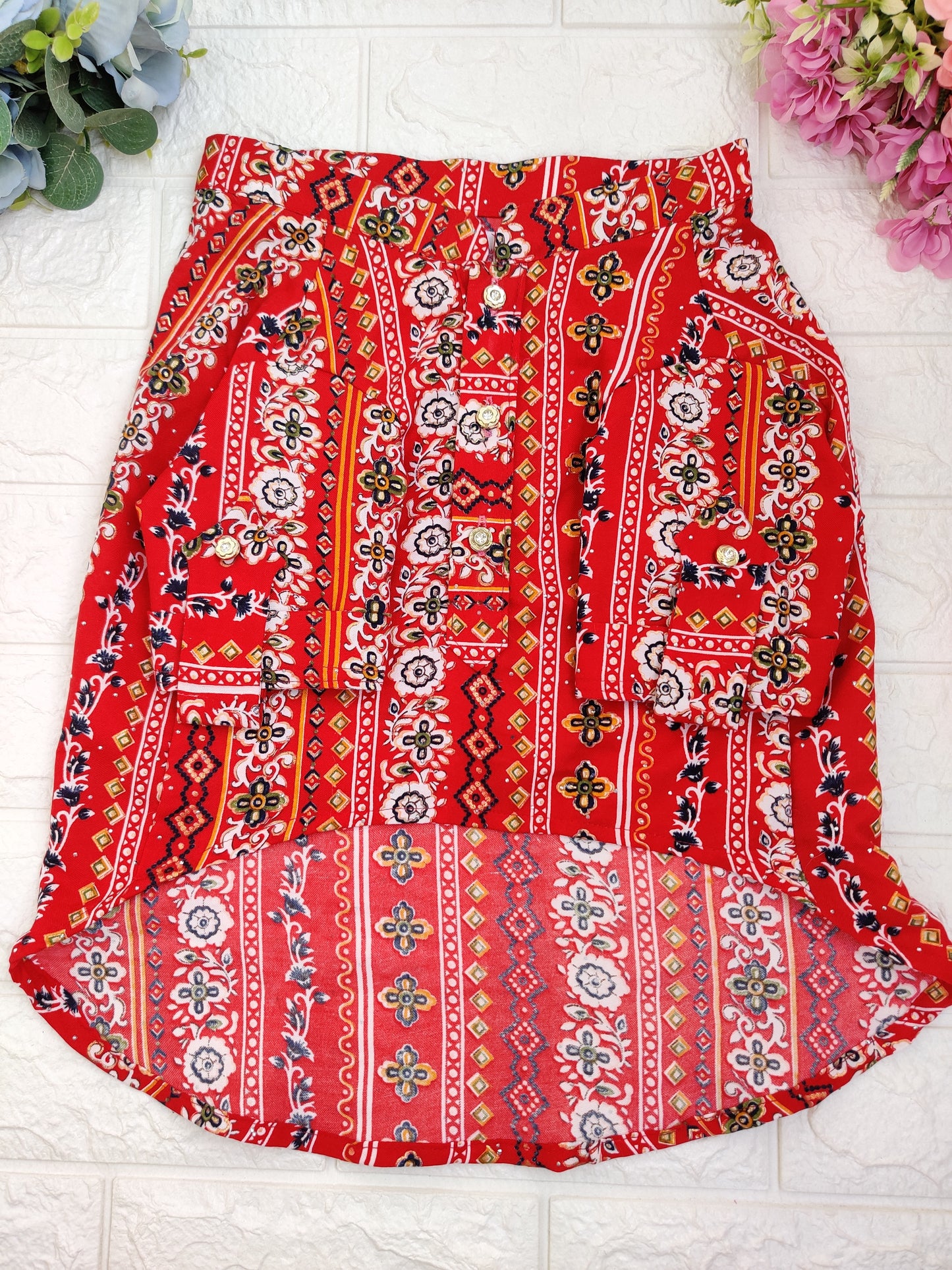 Laal Jashn Kurta