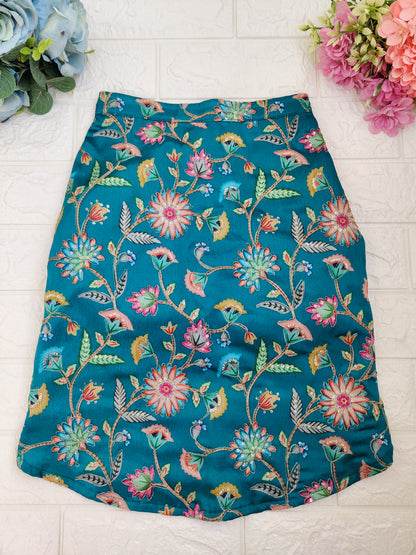 Teal - a - Bahar Kurta