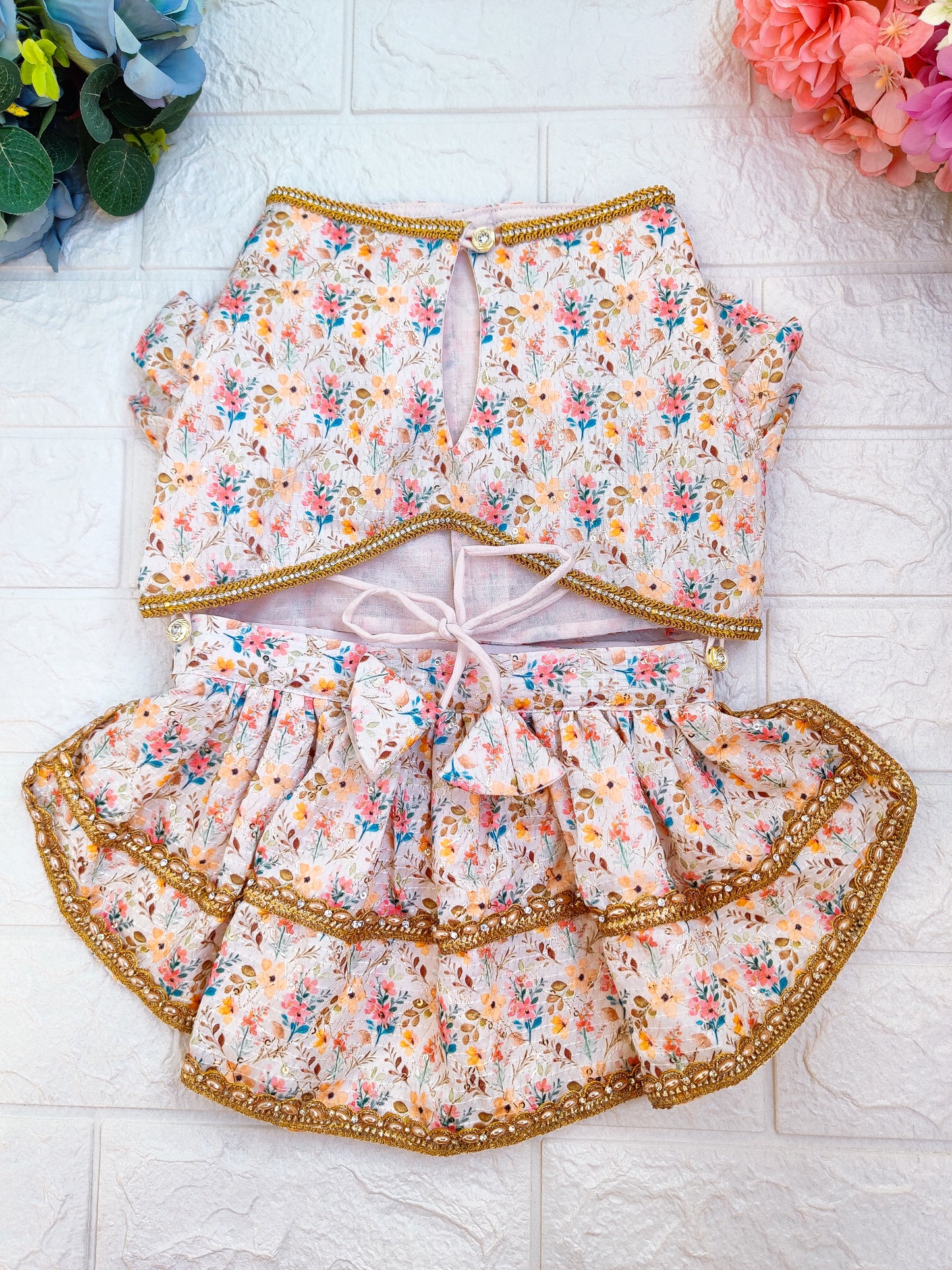 Phoolvaari Lehenga