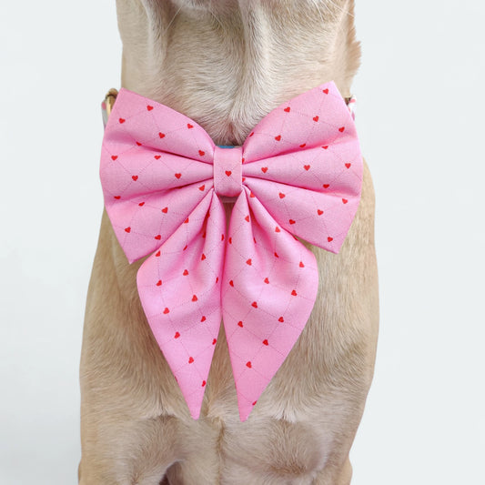 Pinky Promise Sailor Bow for Dogs
