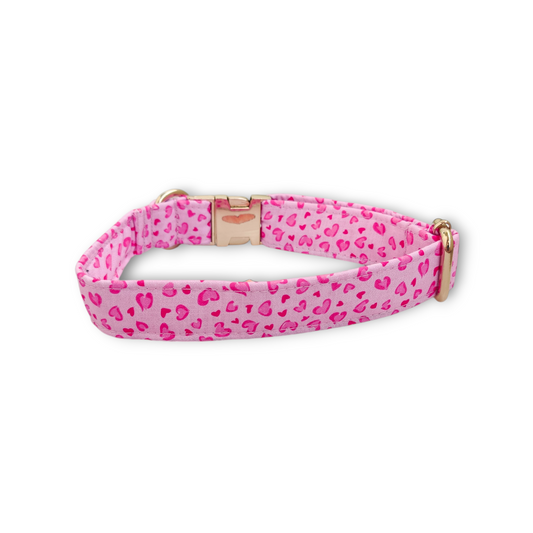 Love Leopard Dog Collar