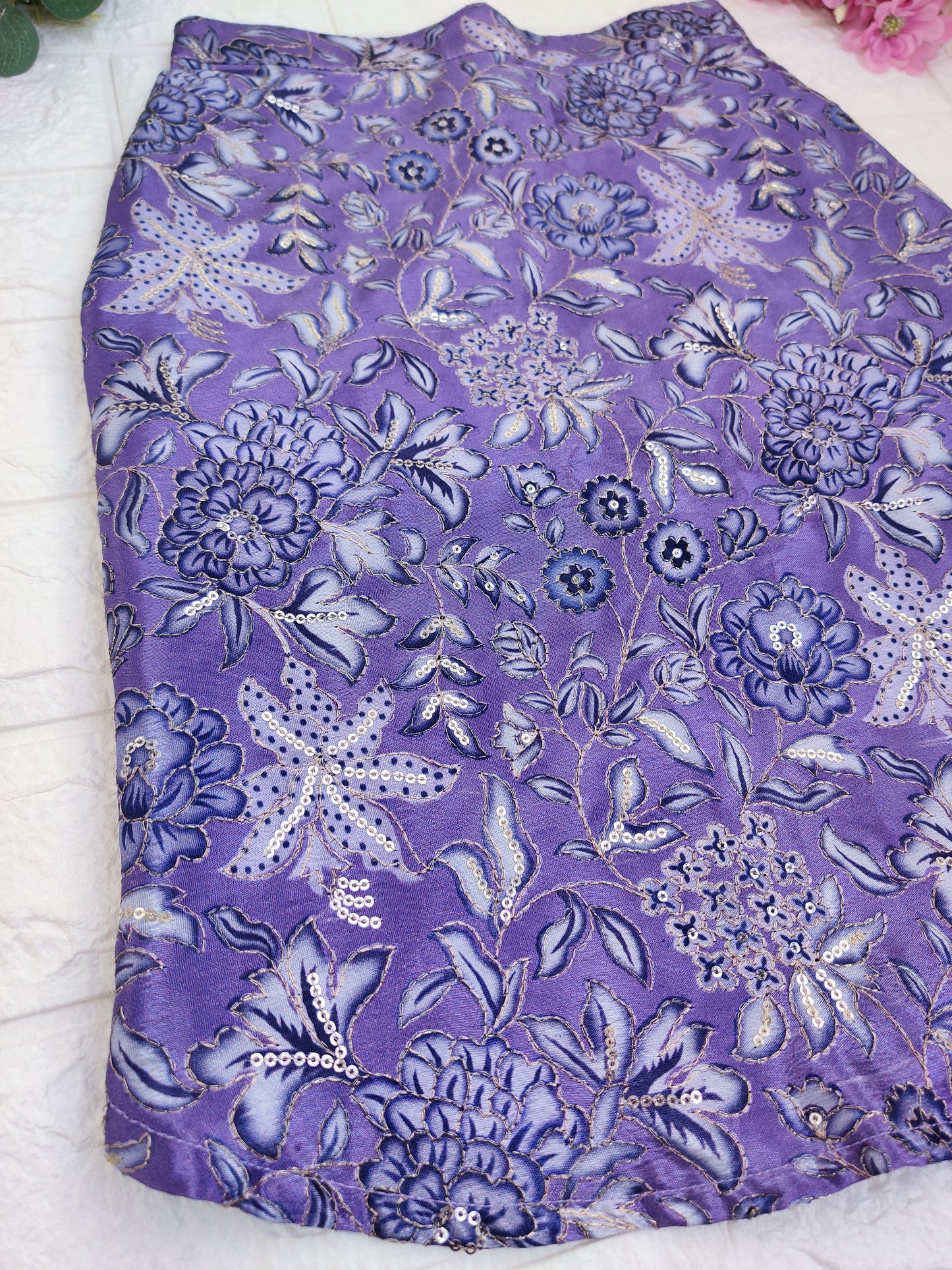 Lavender Nawab Kurta