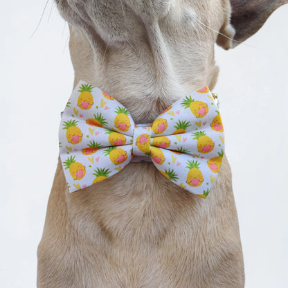 Pineapple in my heart Classic Bow for Dogs