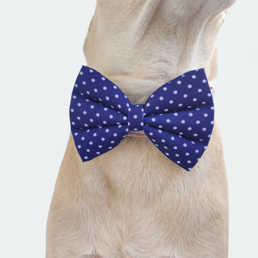 Dark Dotty Classic Bow
