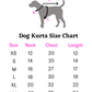 Green Chikankari Dog Kurta + Woman's Kurta + Paw Rakhi