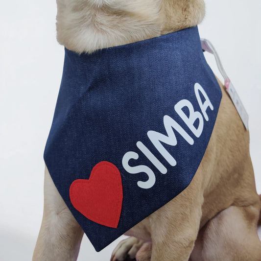 Denim Darling Dog Bandana