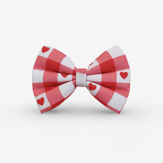 Heartfelt Gingham Classic Bow