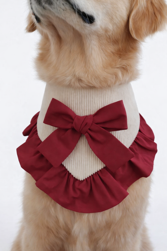 Créme de coeur Corduroy Dog Bandana