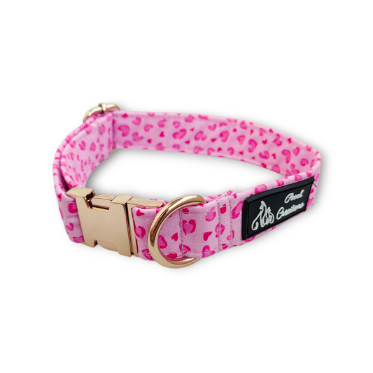 Love Leopard Dog Collar