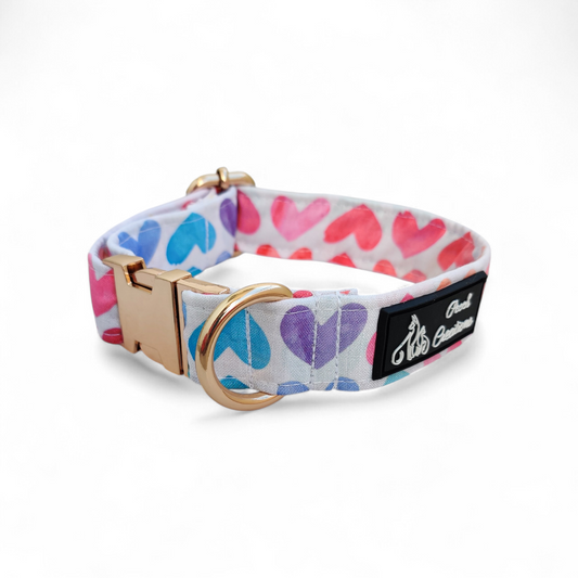 Sweet Heart Collar + Leash + Sailor Bow