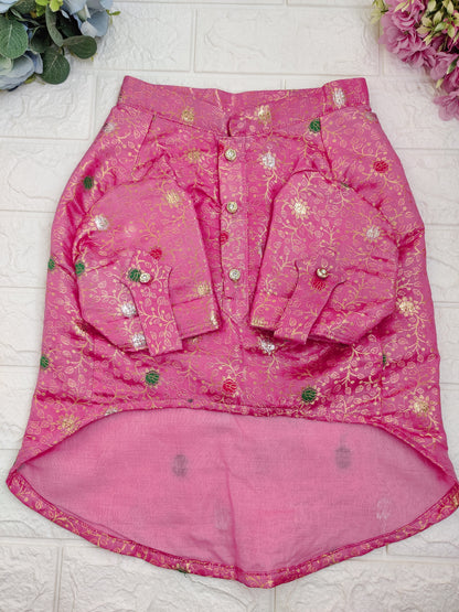 Gulabi Masti Kurta