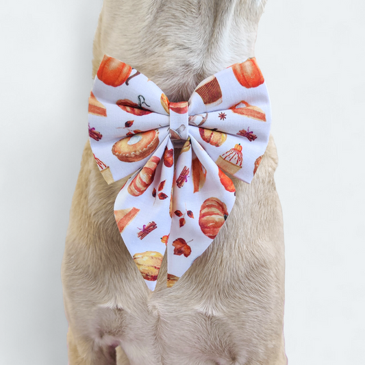 Pumpkin Spice Sailor Bow