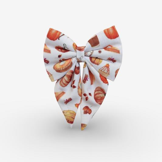 Pumpkin Spice Sailor Bow