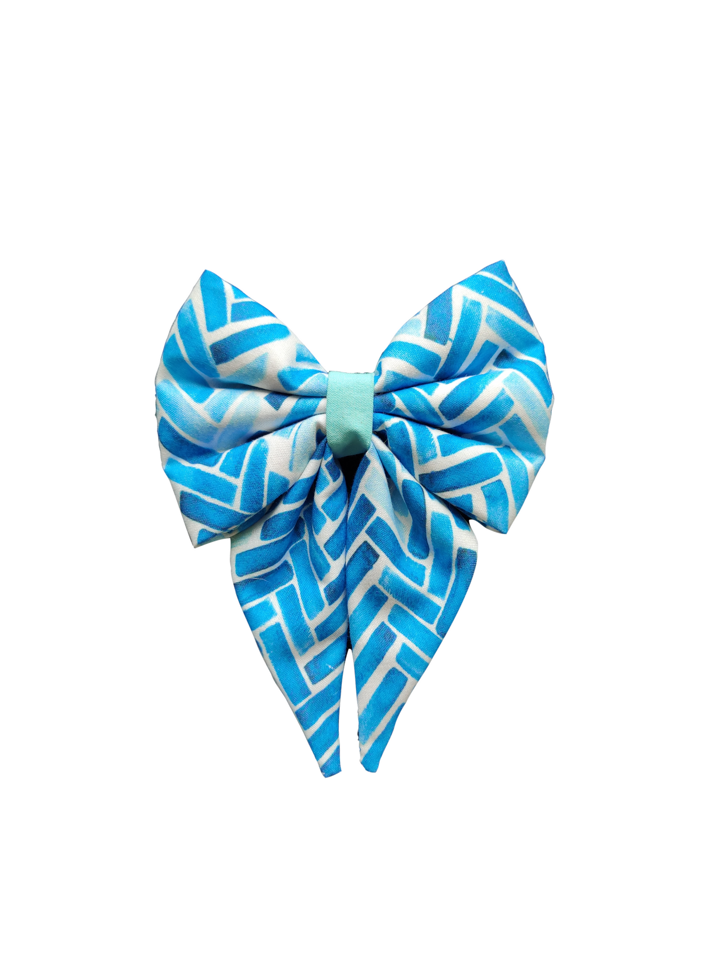Herringbone Sailor Bow