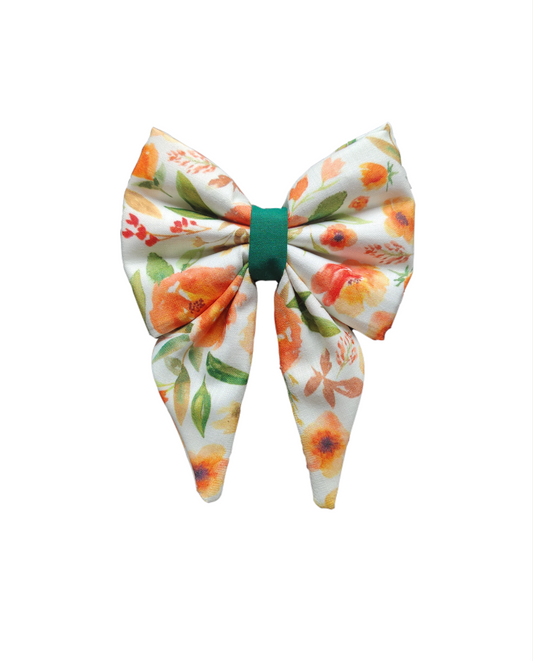 Orange Rose Sailor Bow