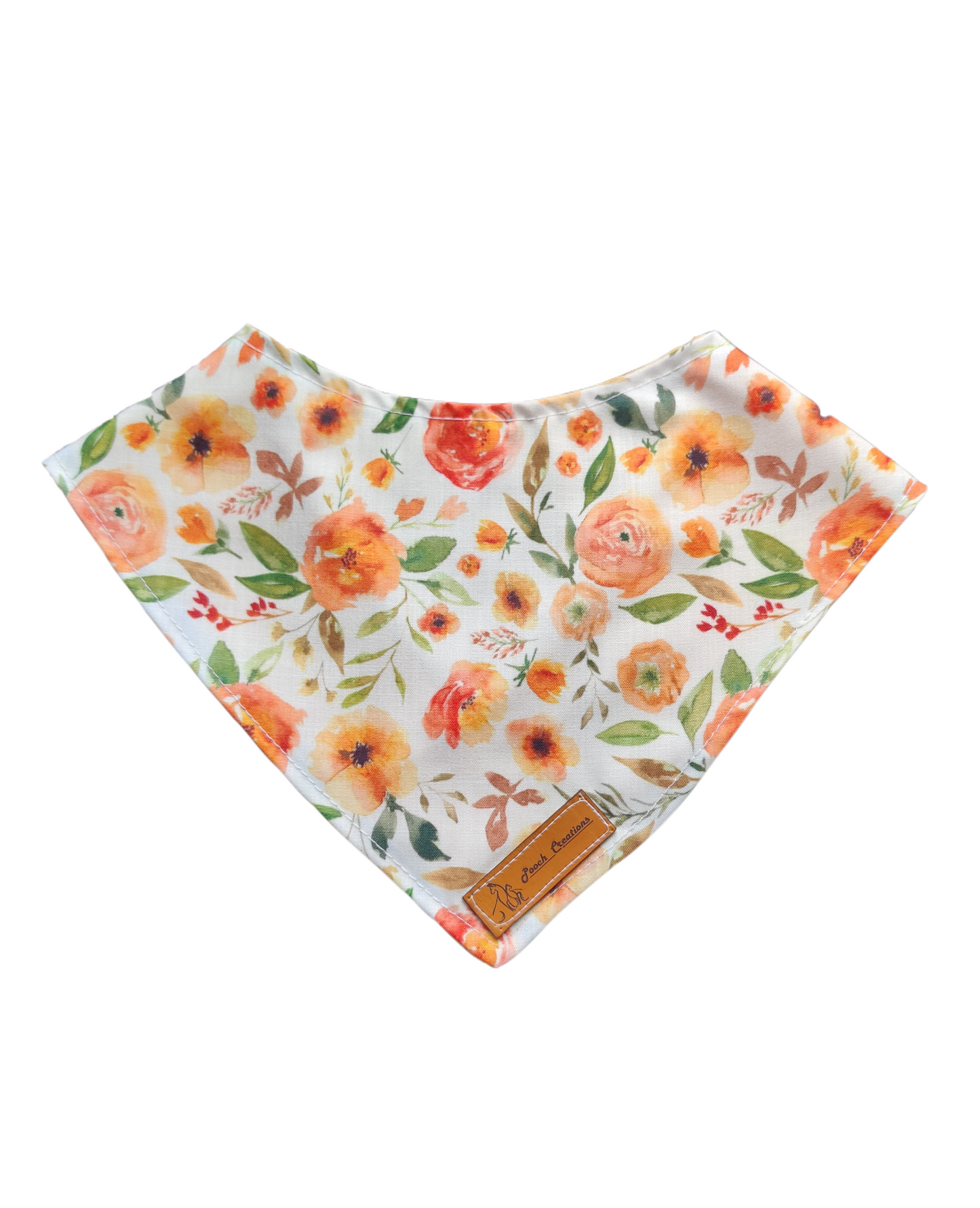 Orange Rose Bandana