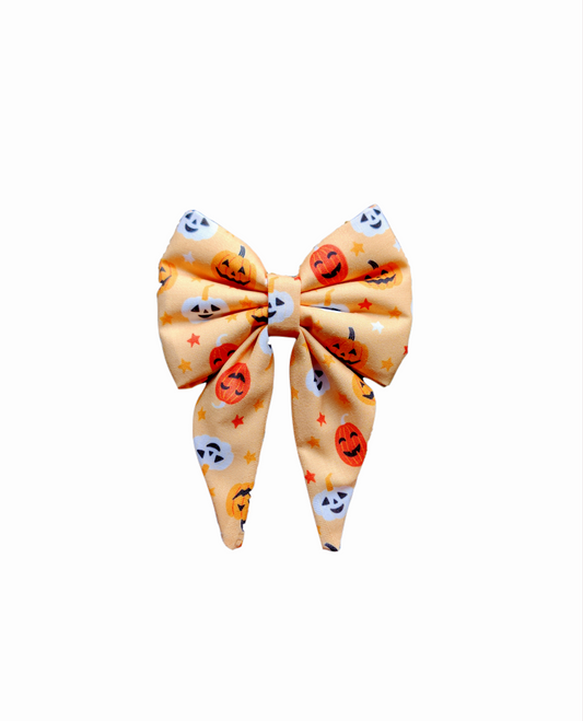 Scary Pumpkin Sailor Bow
