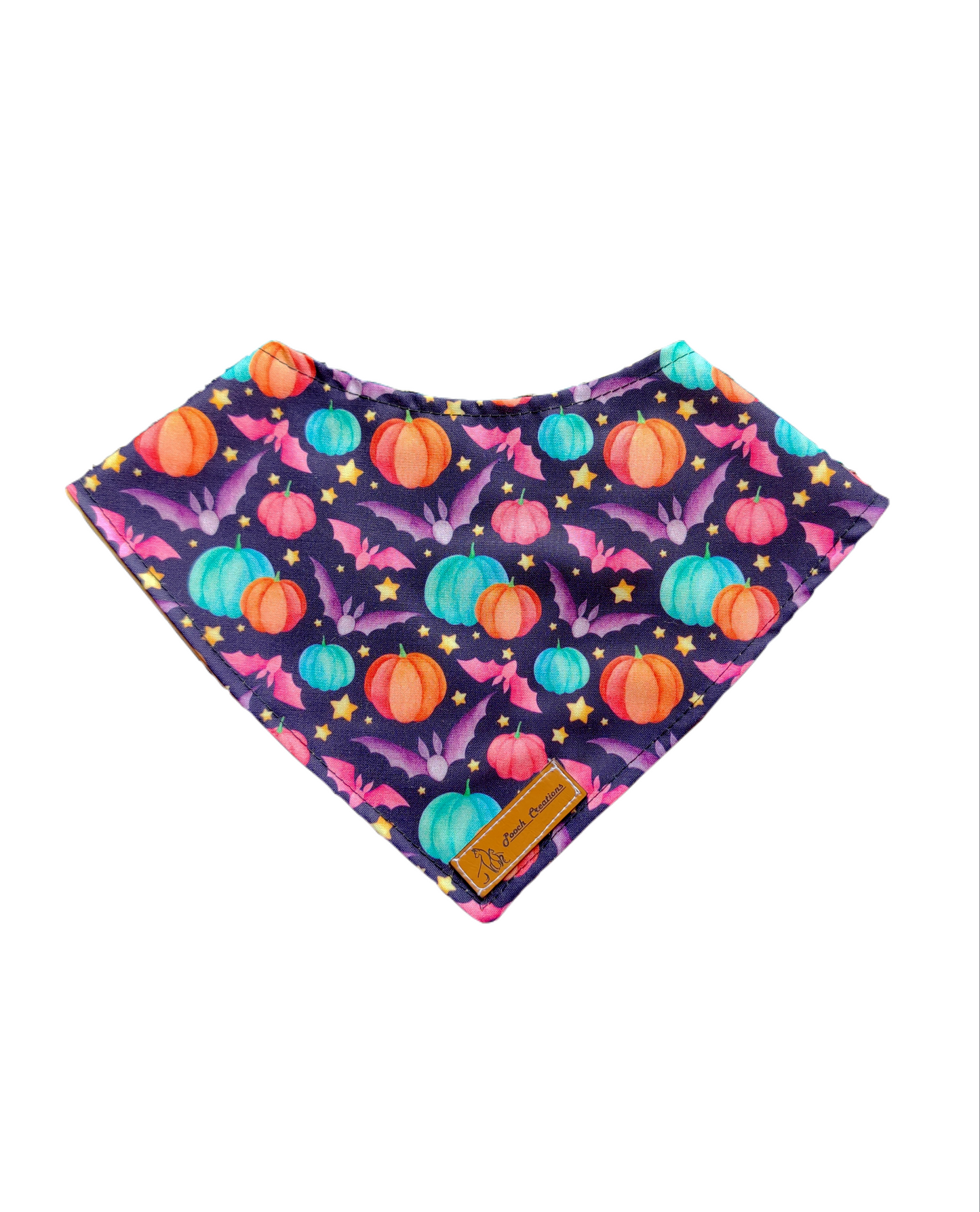 Pumpkin and Bats Bandana