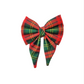 Christmas Plaid Sailor Bow