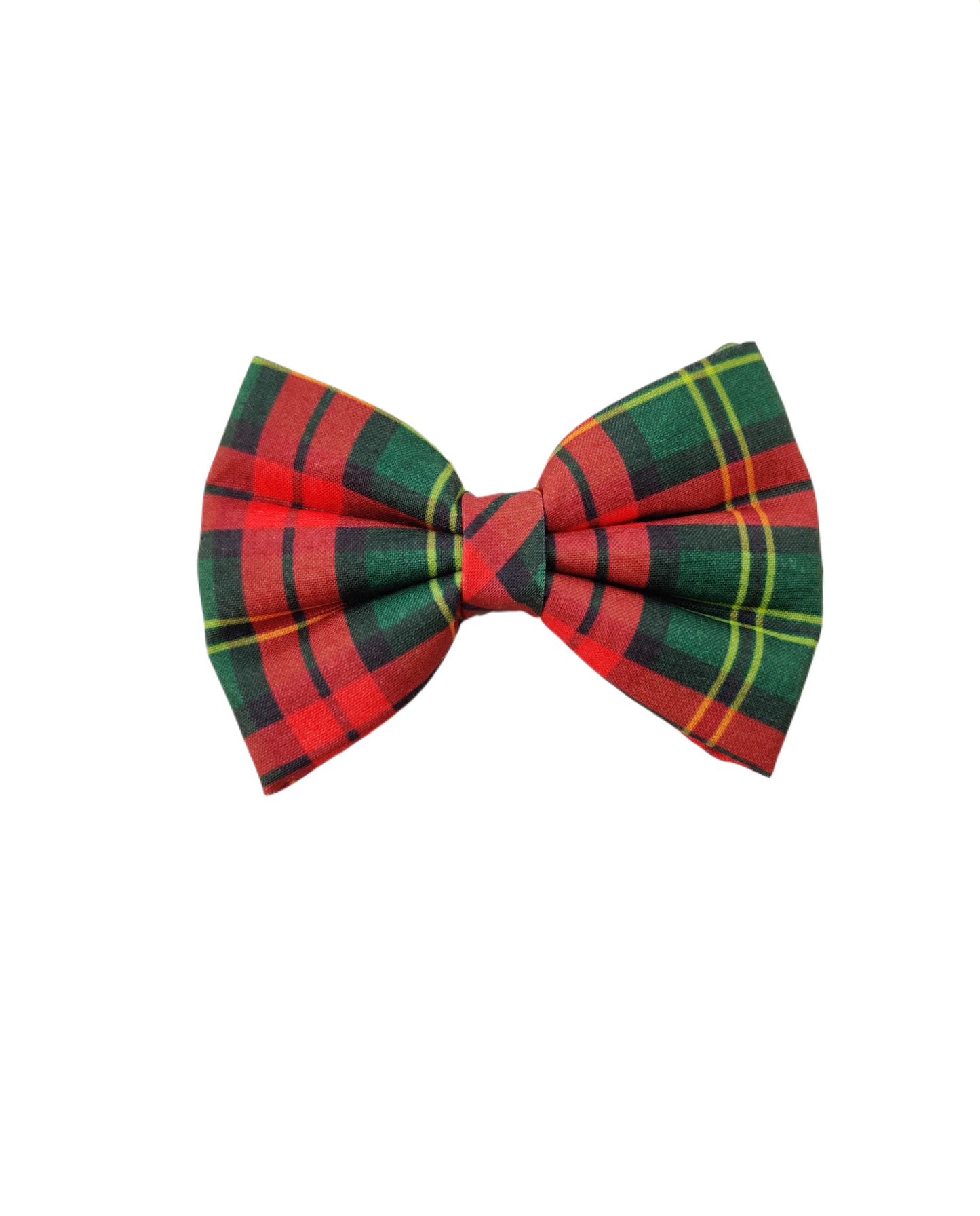 Christmas Plaid Classic Bow