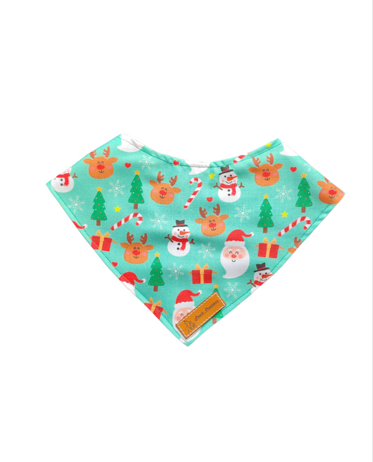 Santa and Reindeers Bandana
