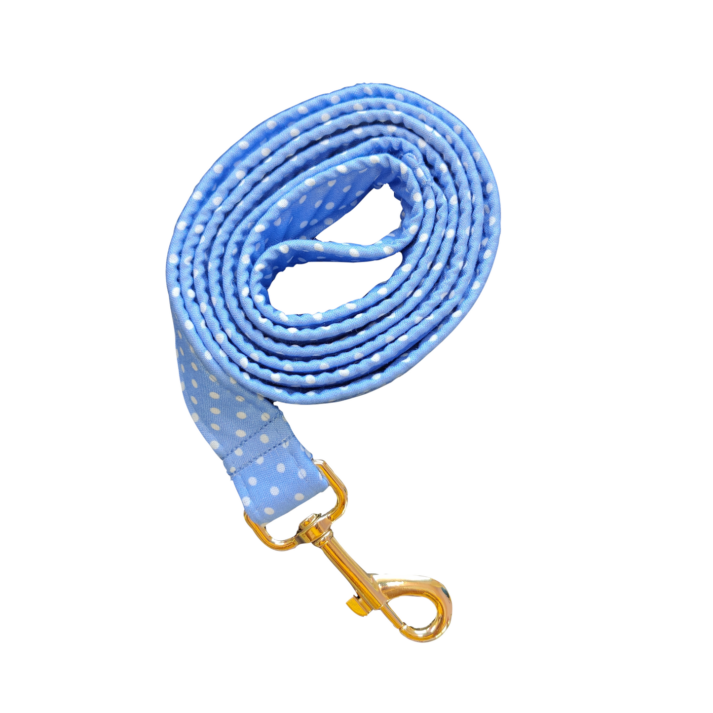 Light Dotty Harness + Collar + Leash + Bandana