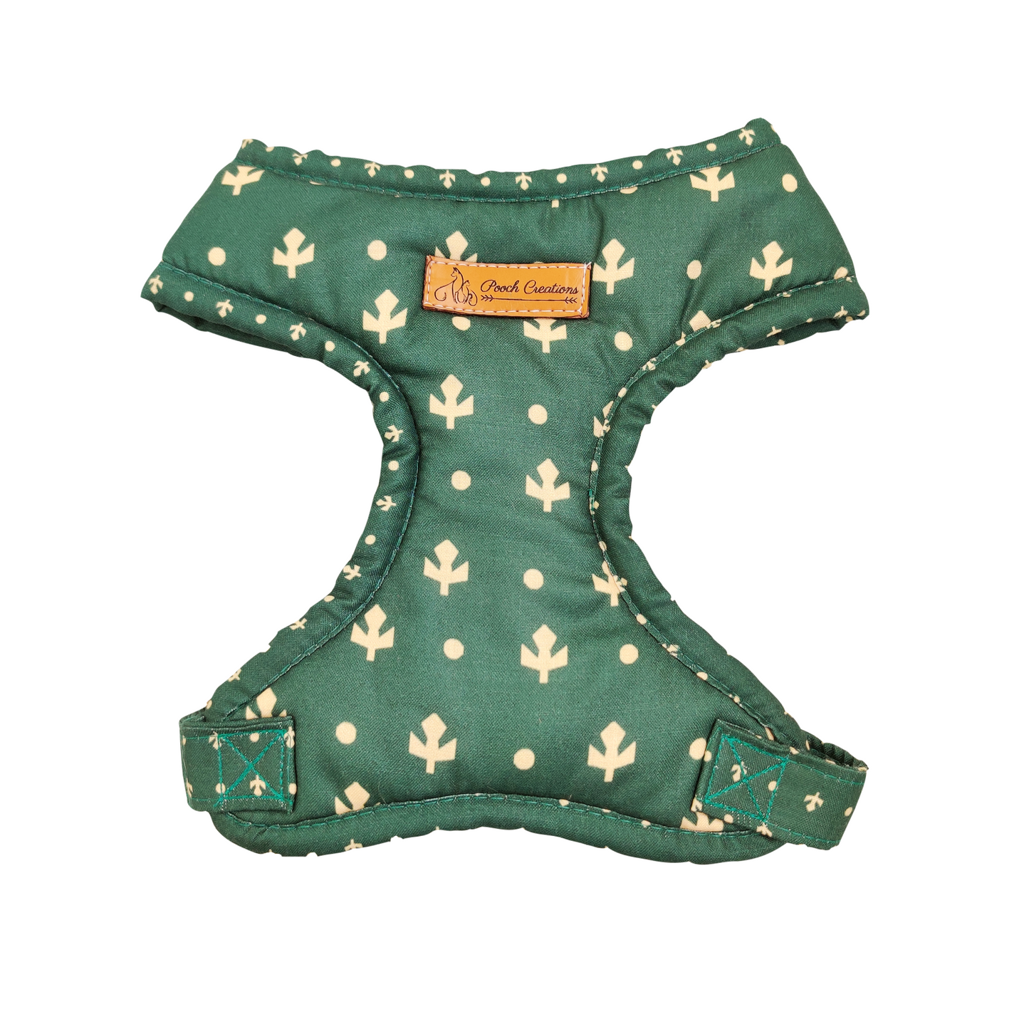 Olive Harness + Collar + Leash + Sailor Bow