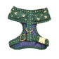 Olive Harness + Collar + Leash + Classic Bow