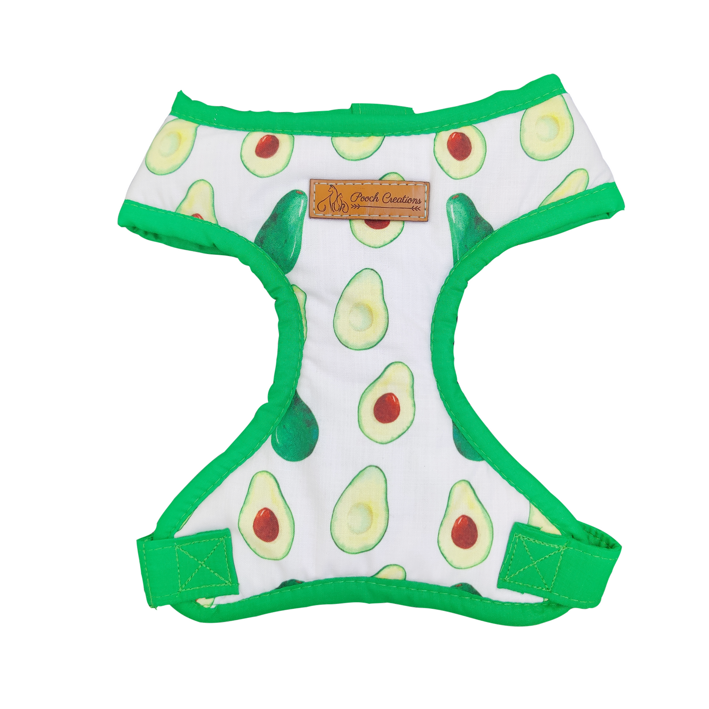 Avocado Harness + Collar + Leash + Sailor Bow