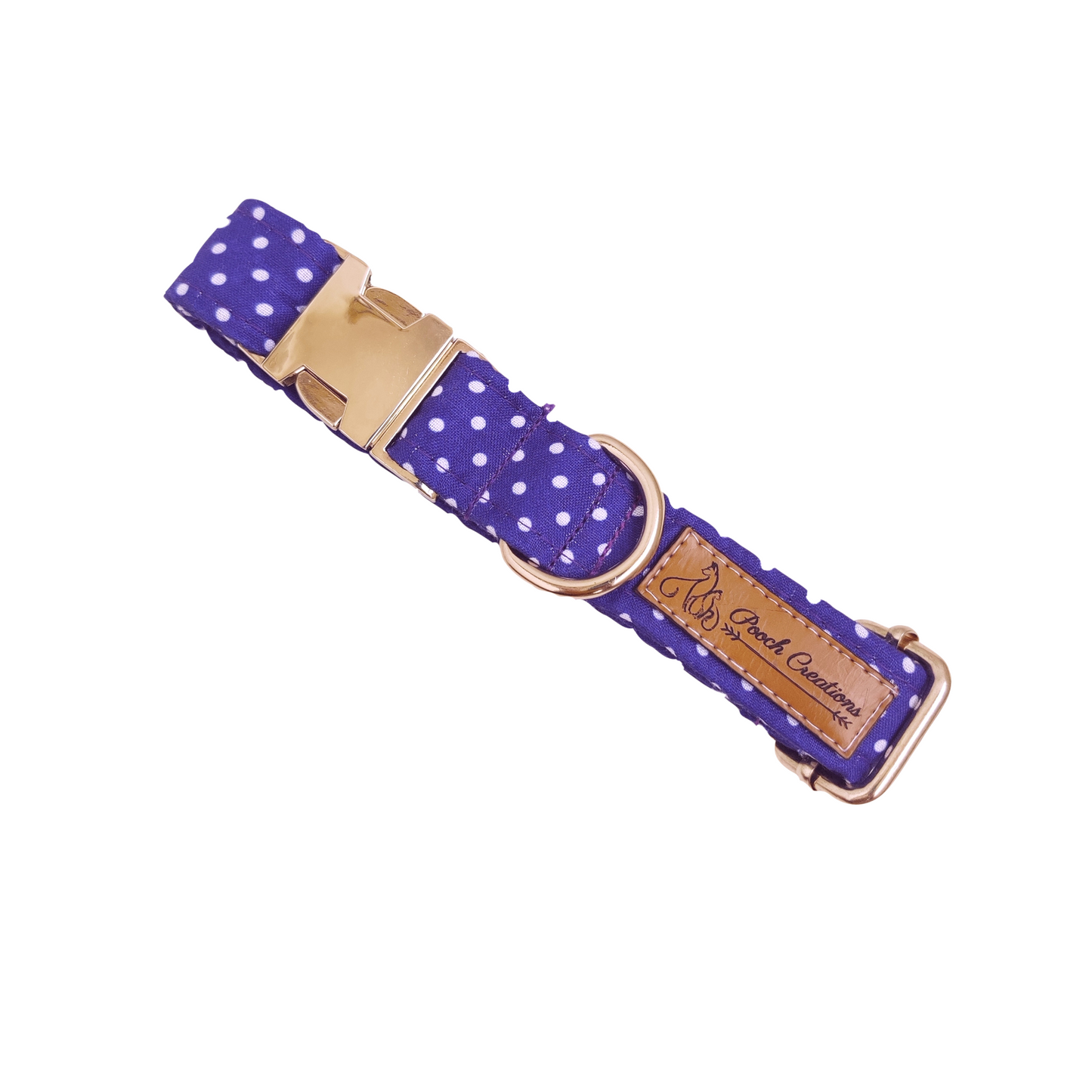 Dark Dotty Harness + Collar + Leash + Sailor Bow