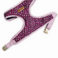 Purple Leopard Harness