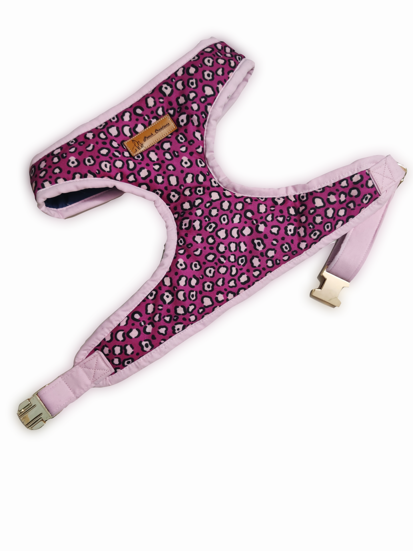 Purple Leopard Harness