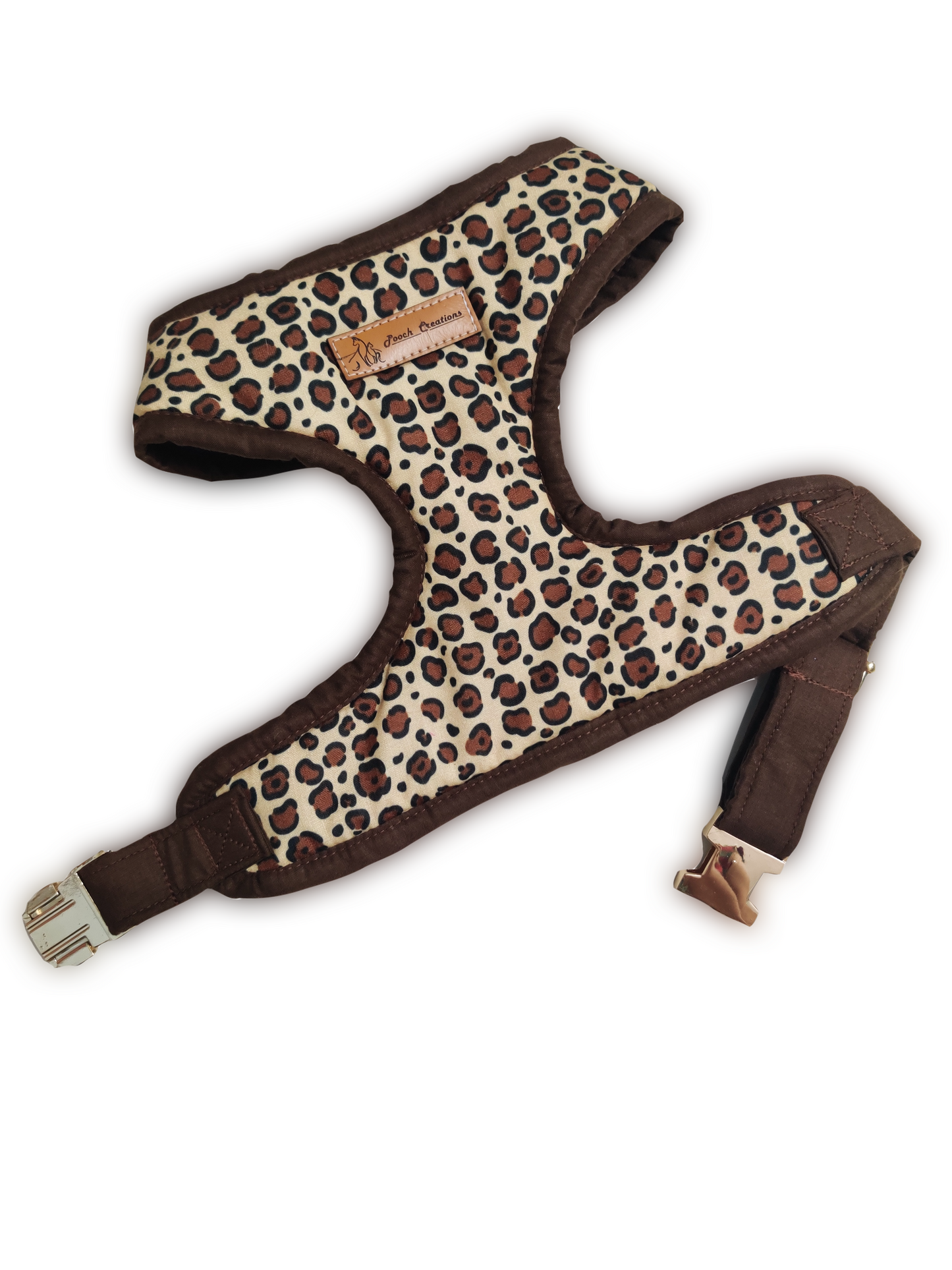Brown Leopard Harness