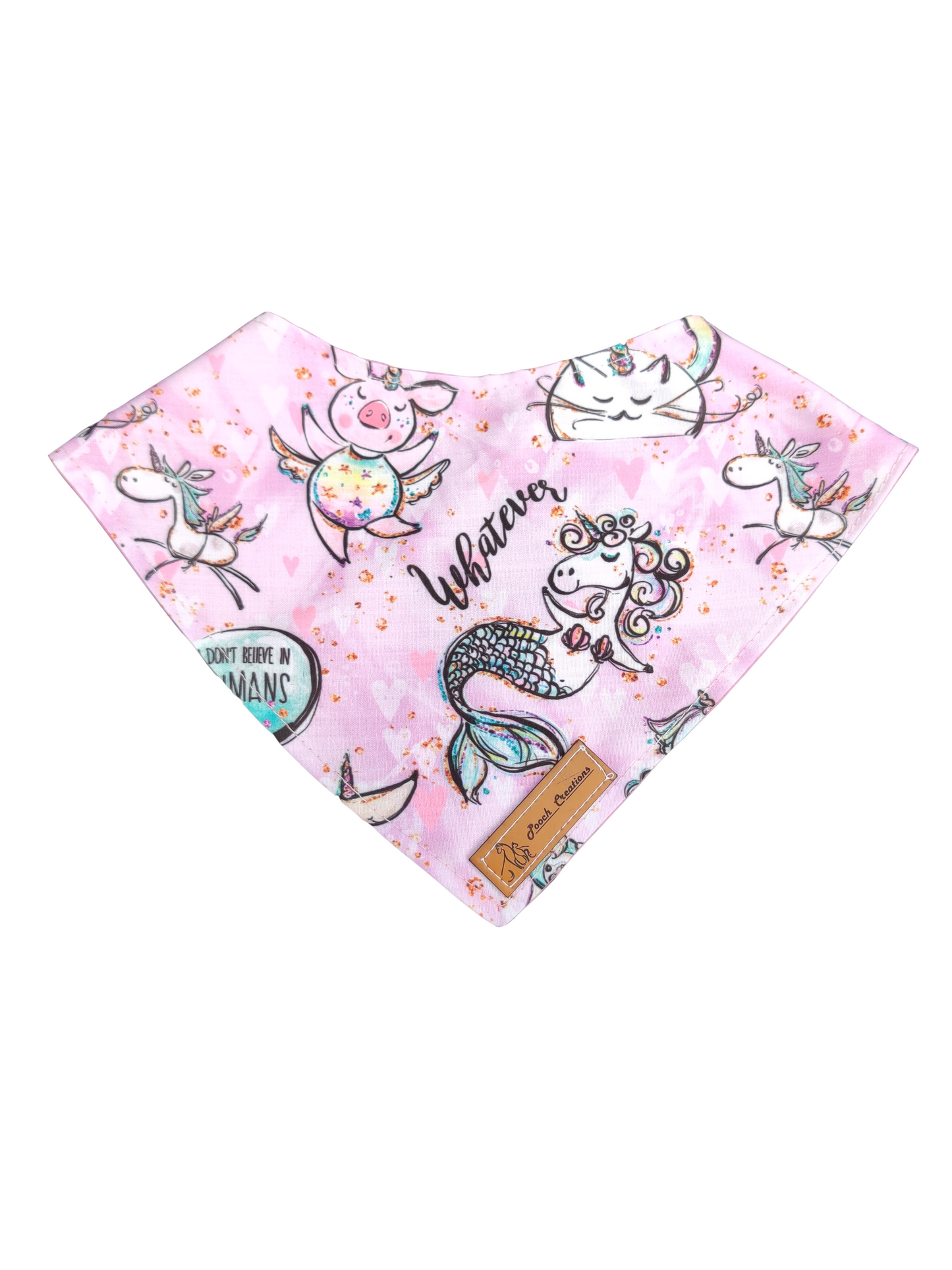 Unicorn Magic Collar + Leash + Bandana