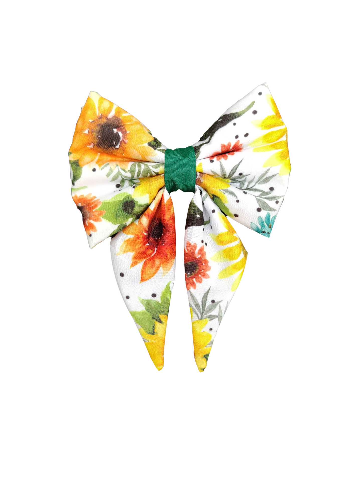 Sunflower Collar + Leash + Sailor Bow