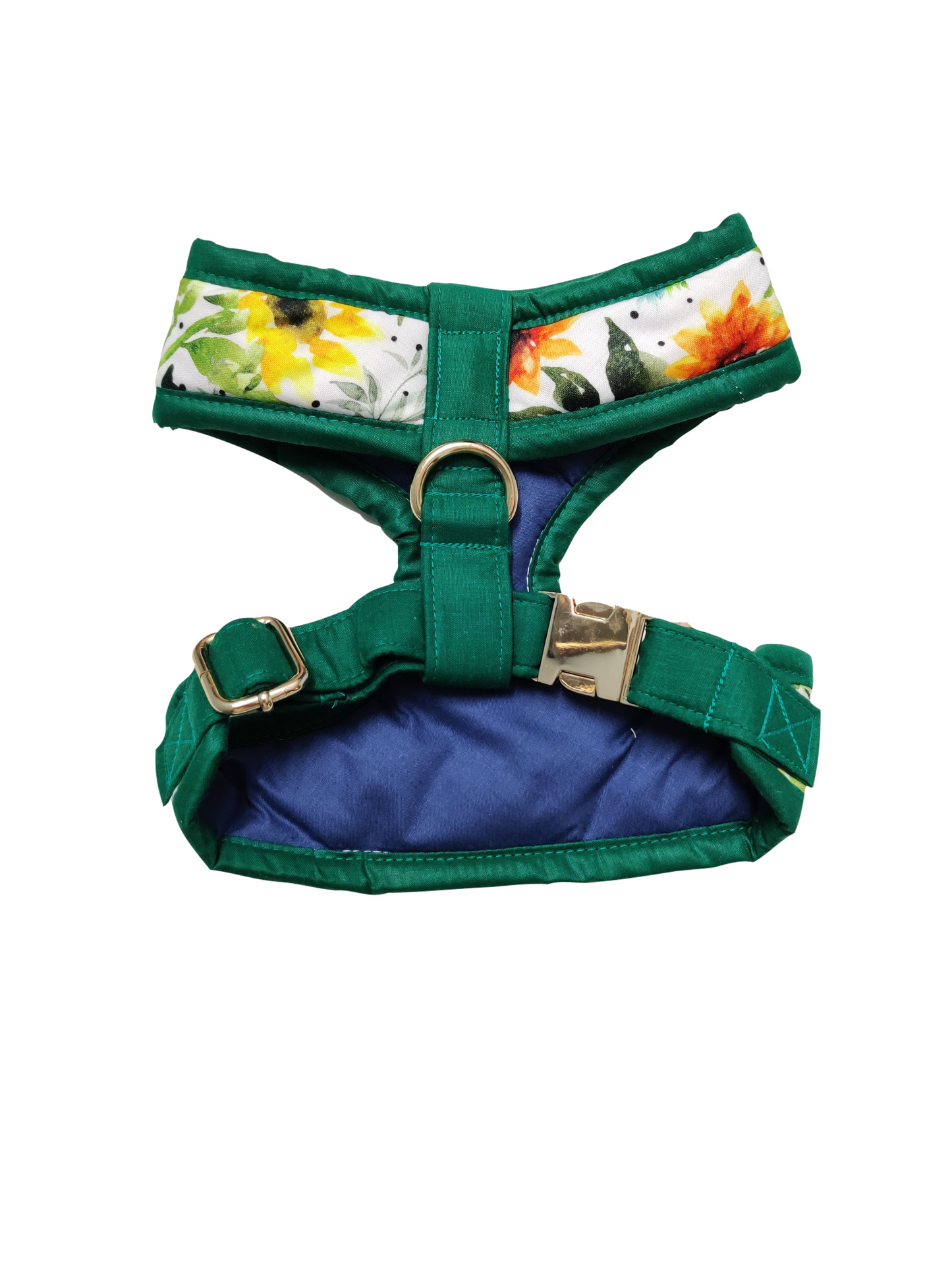 Sunflower Harness + Collar + Leash + Classic Bow